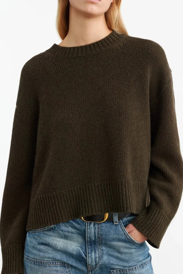 Nili Lotan Pullover<Pullover Haisley in Dark Pine