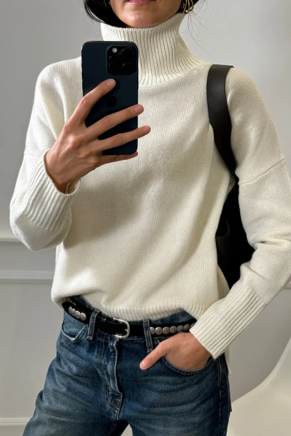 Lisa Yang Pullover<Pullover Heidi in Cream