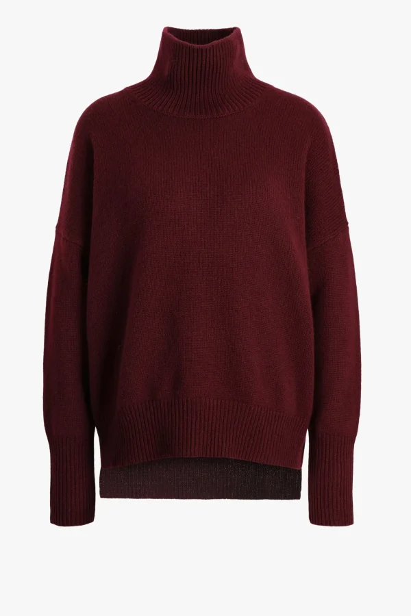 Lisa Yang Pullover<Pullover Heidi in Deep Plum