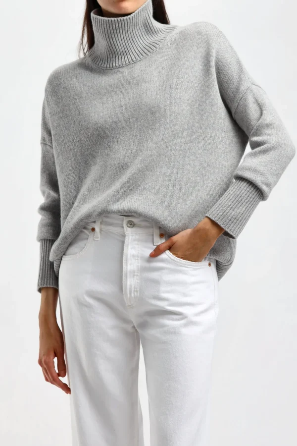 Lisa Yang Pullover<Pullover Heidi in Dove Grey