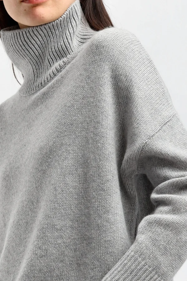 Lisa Yang Pullover<Pullover Heidi in Dove Grey
