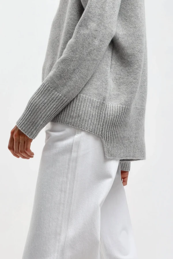 Lisa Yang Pullover<Pullover Heidi in Dove Grey