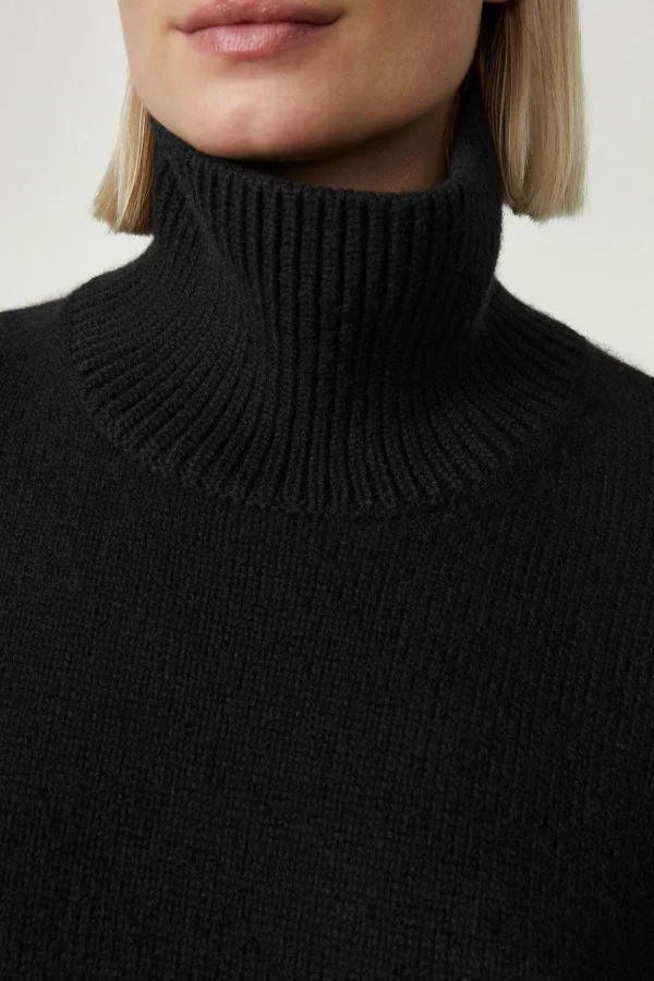 Lisa Yang Pullover<Pullover Heidi in Schwarz