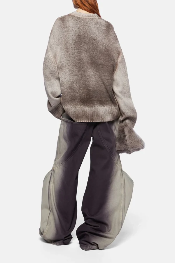The Attico Pullover<Pullover in Taupe