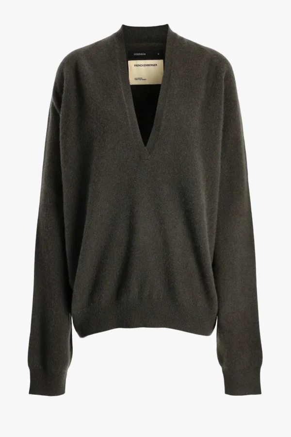 Frenckenberger Pullover<Pullover Johnny in Black Olive