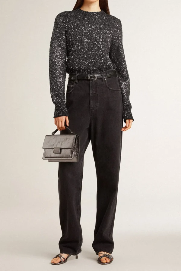 Golden Goose Pullover<Pullover Journey in Schwarz