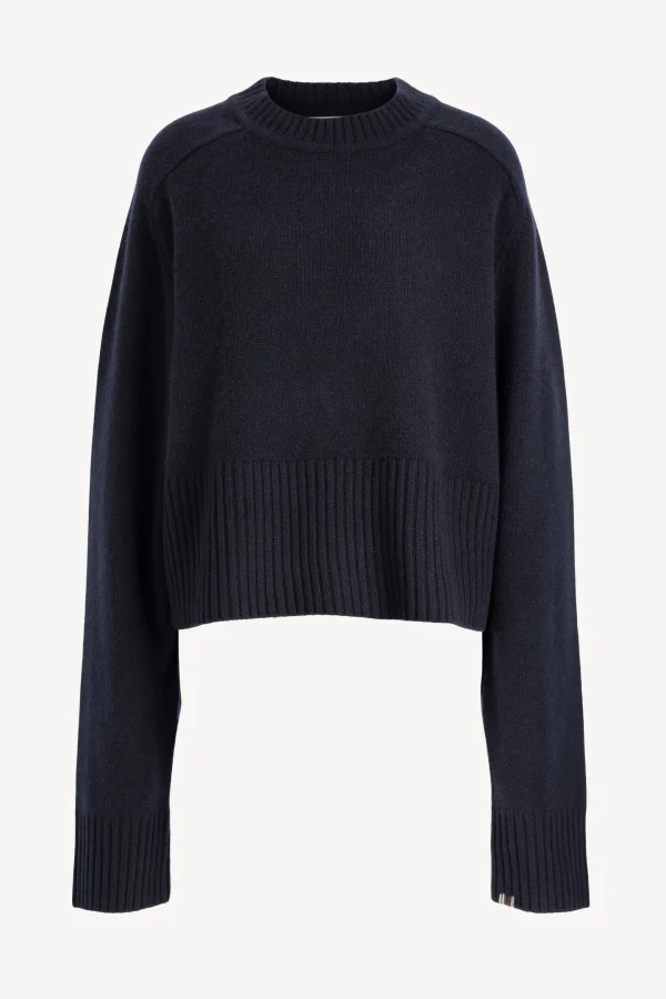 Extreme Cashmere Pullover<Pullover Judith N° 256 in Navy