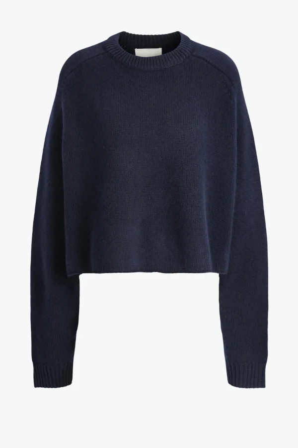 Lisa Yang Pullover<Pullover Karine in Navy