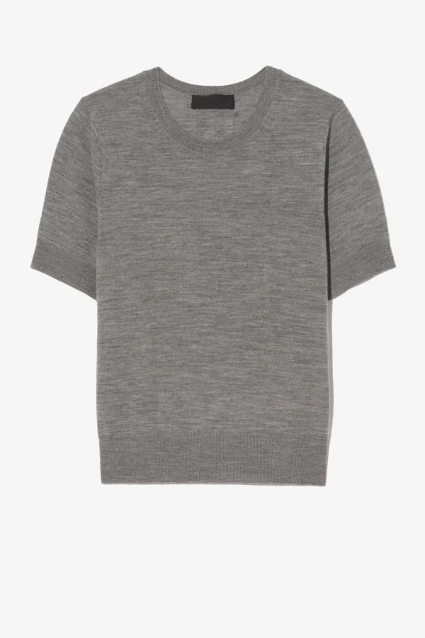Nili Lotan Pullover<Pullover Leilani in Grey Melange
