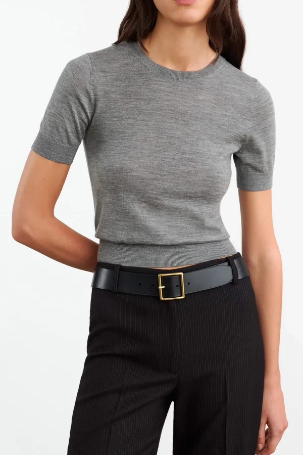 Nili Lotan Pullover<Pullover Leilani in Grey Melange
