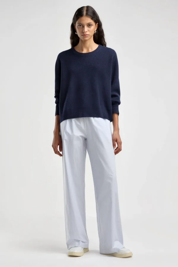 Ladneri Pullover<Pullover Louvre in Navy