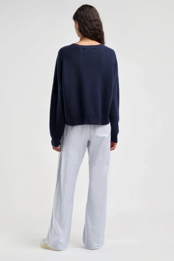 Ladneri Pullover<Pullover Louvre in Navy