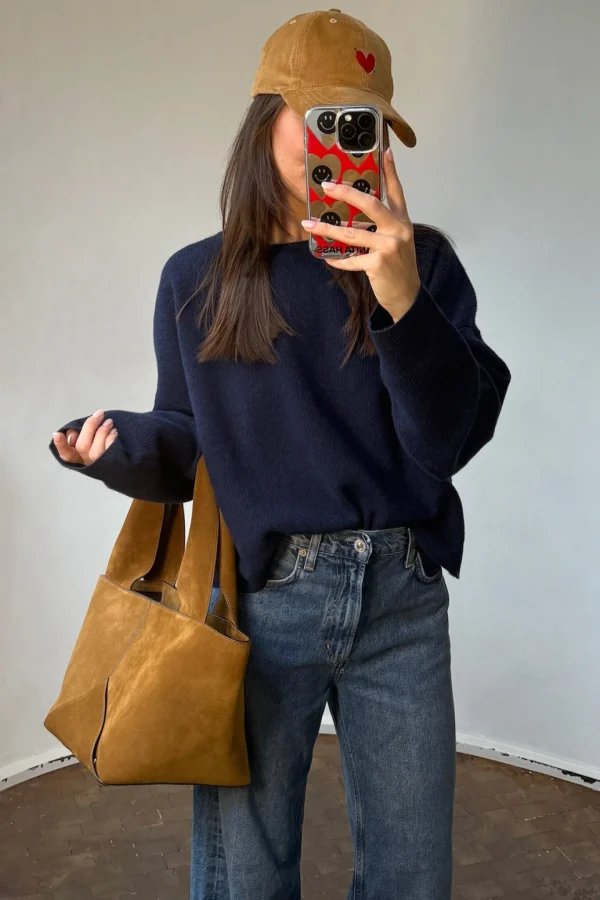Ladneri Pullover<Pullover Louvre in Navy
