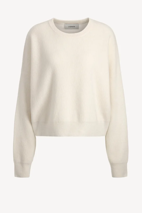 Ladneri Pullover<Pullover Louvre in Weiß