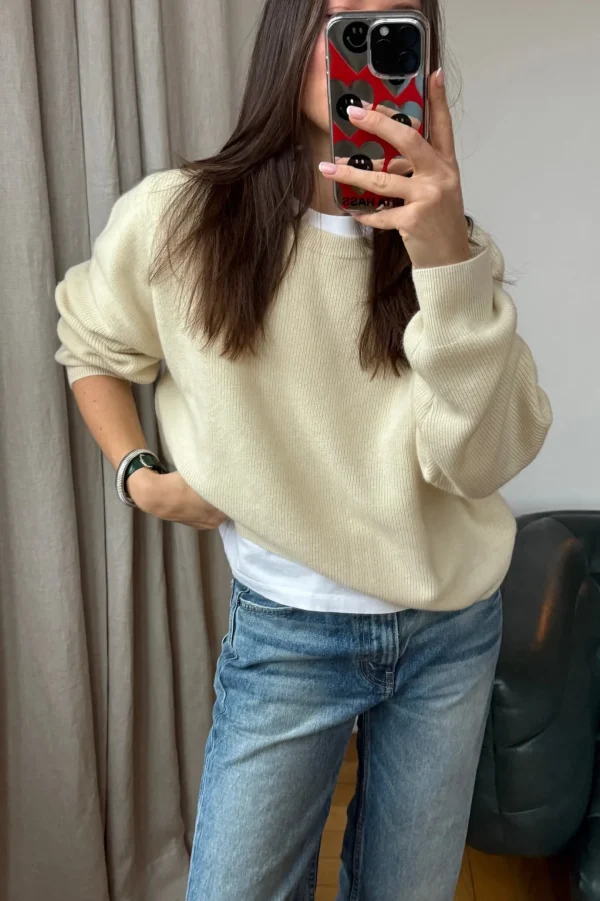 Ladneri Pullover<Pullover Louvre in Weiß