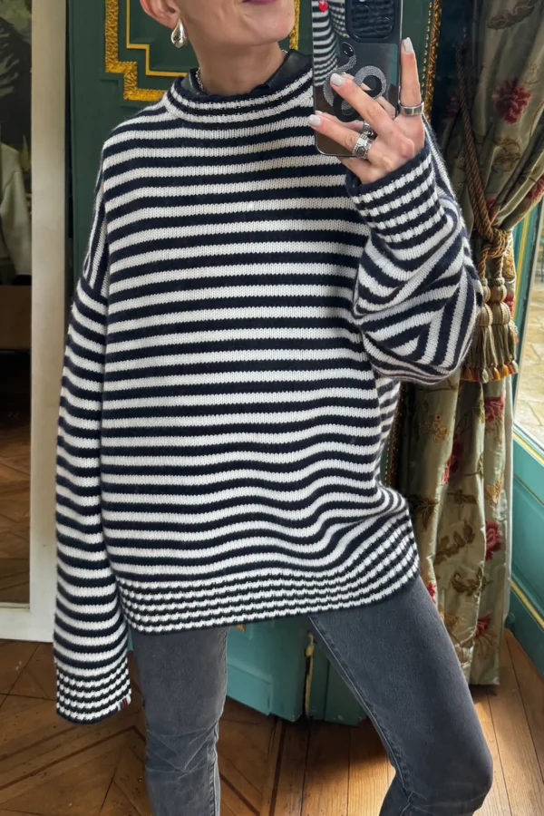 Extreme Cashmere Pullover<Pullover Lovely N° 383 in Breton