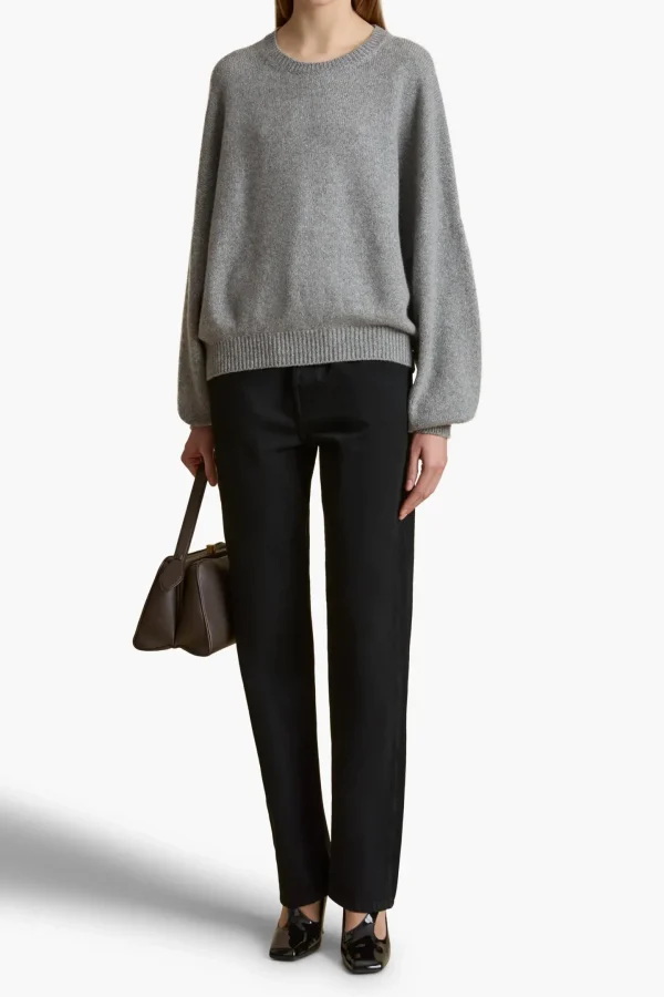 Khaite Pullover<Pullover Margaux in Fog