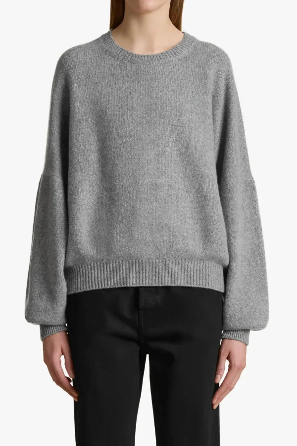 Khaite Pullover<Pullover Margaux in Fog