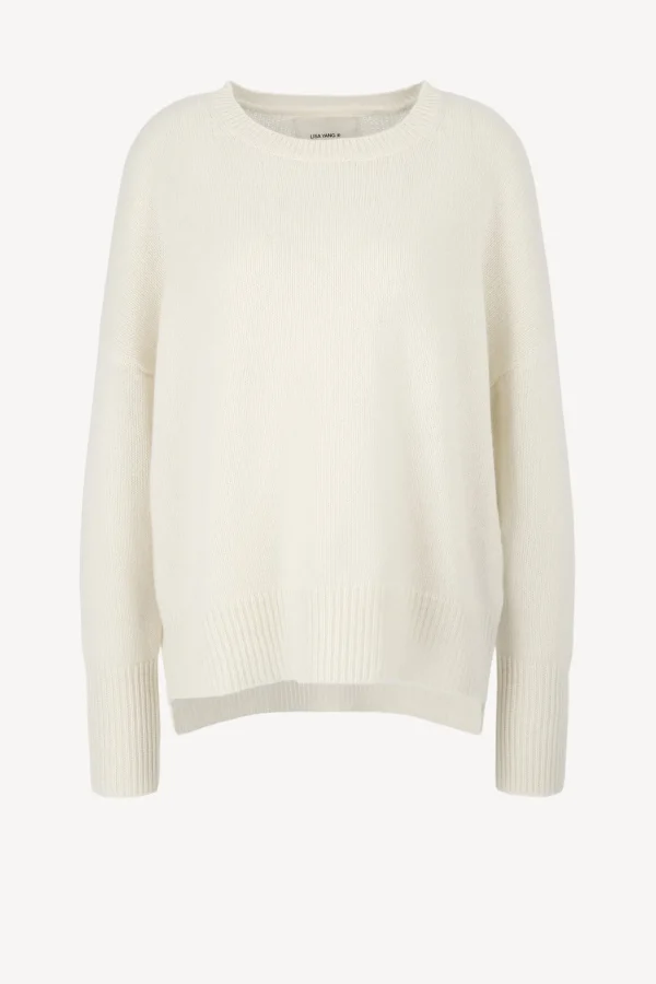 Lisa Yang Pullover<Pullover Mila in Cream