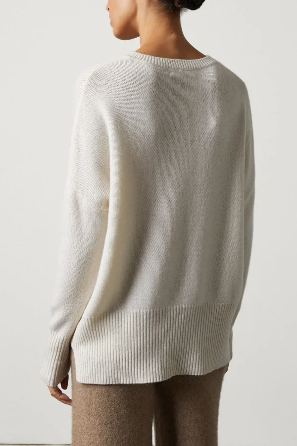 Lisa Yang Pullover<Pullover Mila in Cream