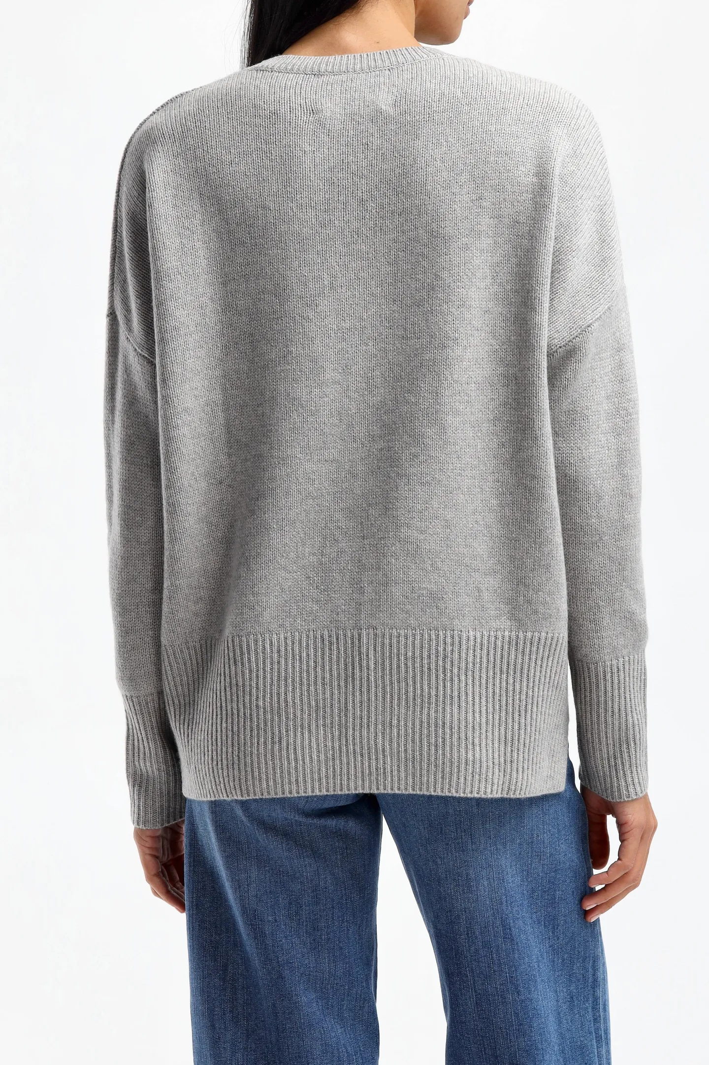 pullover_mila_in_dove_gre_2.webp Lisa Yang Pullover<Pullover Mila in Dove Grey
