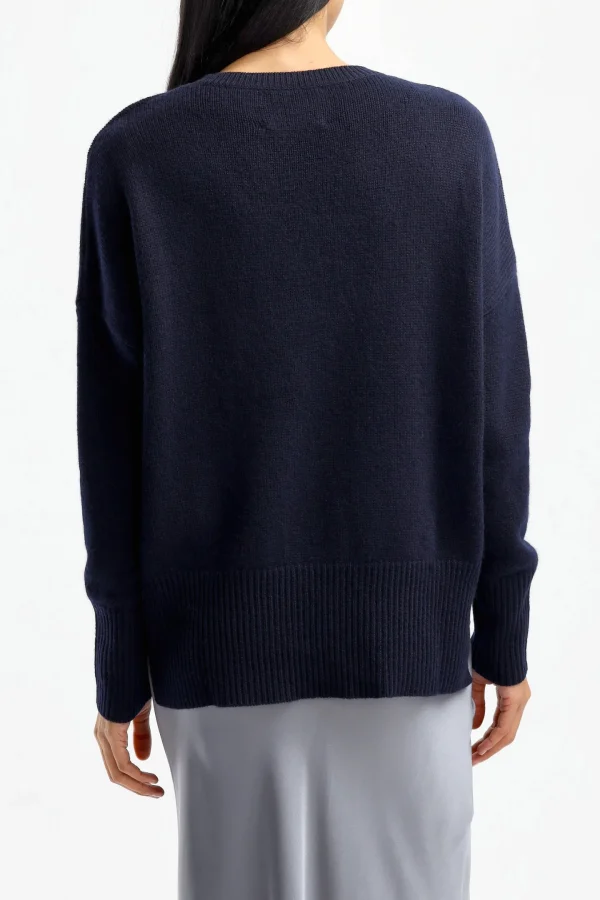 Lisa Yang Pullover<Pullover Mila in Navy