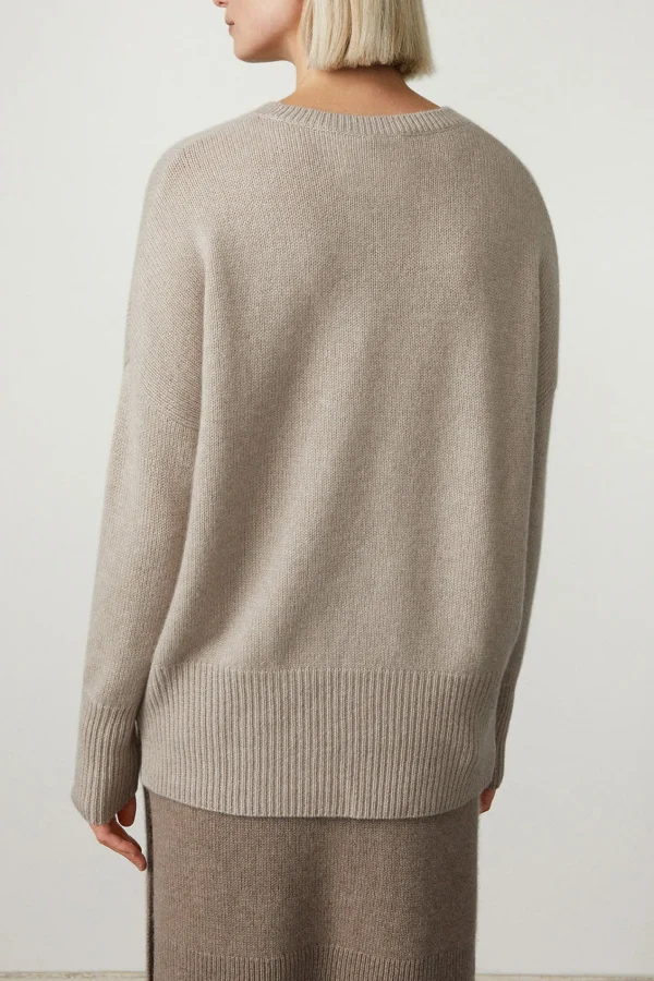 Lisa Yang Pullover<Pullover Mila in Sand