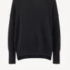 Lisa Yang Pullover<Pullover Mila in Schwarz