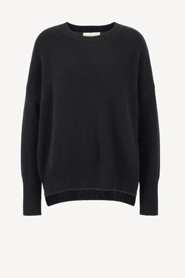 Lisa Yang Pullover<Pullover Mila in Schwarz