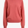 Frenckenberger Pullover<Pullover Mini R-Neck in Old Pink