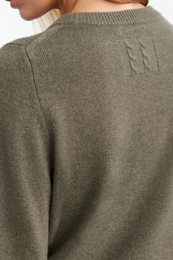 Nili Lotan Pullover<Pullover Nora in Light Army Green