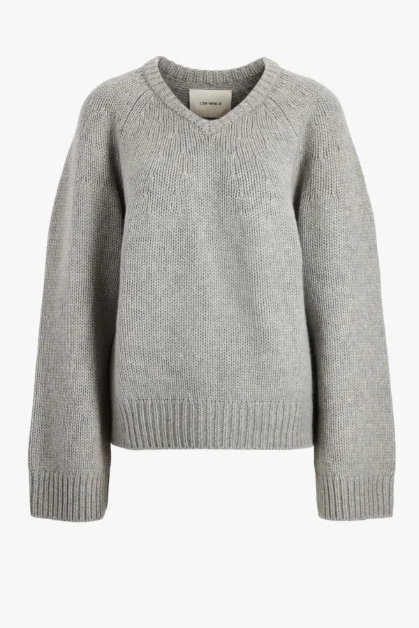 Lisa Yang Pullover<Pullover Oia in Dove Grey