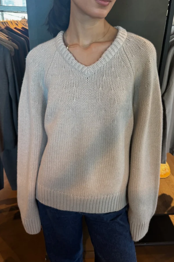 Lisa Yang Pullover<Pullover Oia in Dove Grey