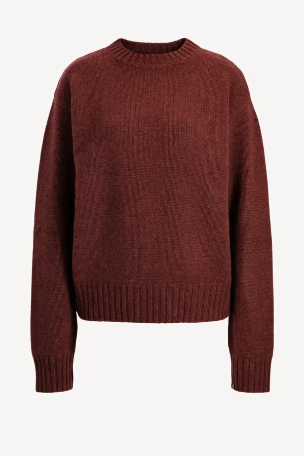 Extreme Cashmere Pullover<Pullover Oldie N° 373 in Maroon
