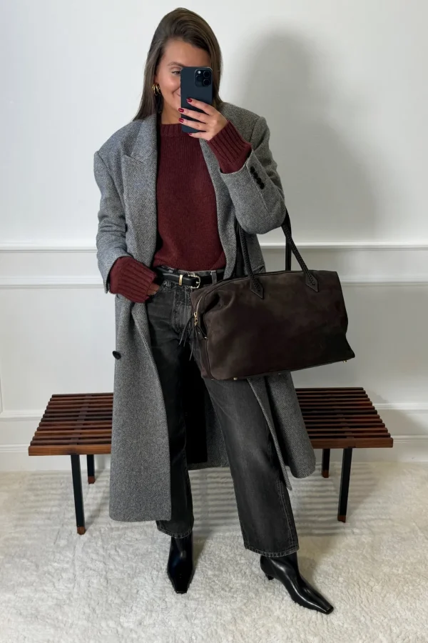 Extreme Cashmere Pullover<Pullover Oldie N° 373 in Maroon