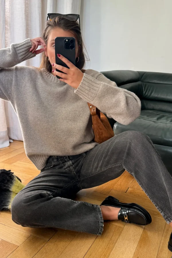 Extreme Cashmere Pullover<Pullover Oldie N° 373 in Moss