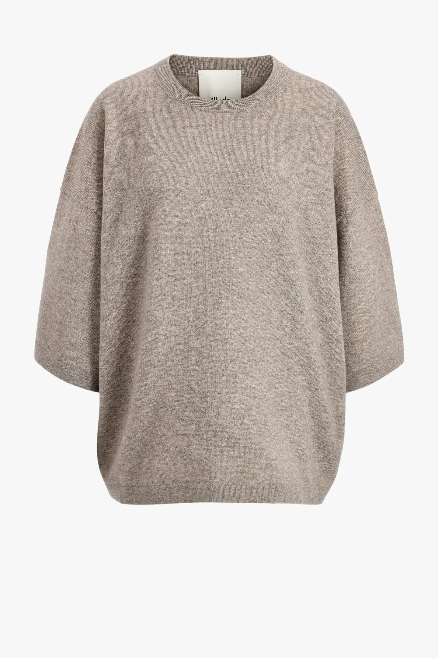 pullover_oversized_in_gre_0.webp Allude Pullover<Pullover Oversized in Greige