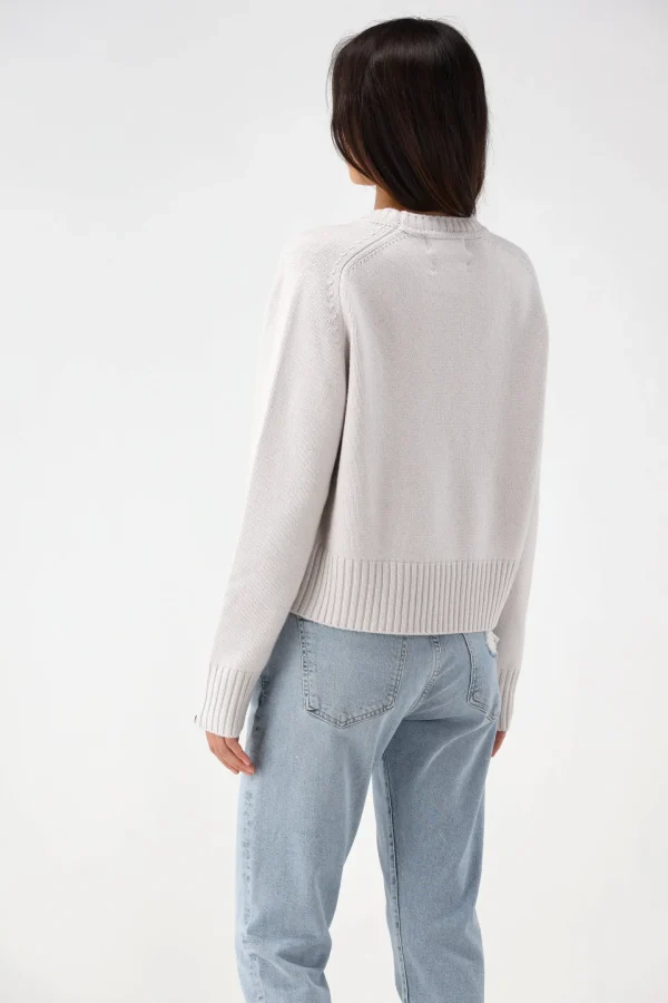 Extreme Cashmere Pullover<Pullover Please N° 167 in Chalk