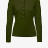 Allude Pullover<Pullover Polo in Grün