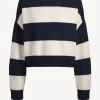 Ladneri Pullover<Pullover Pont in Navy/Weiß
