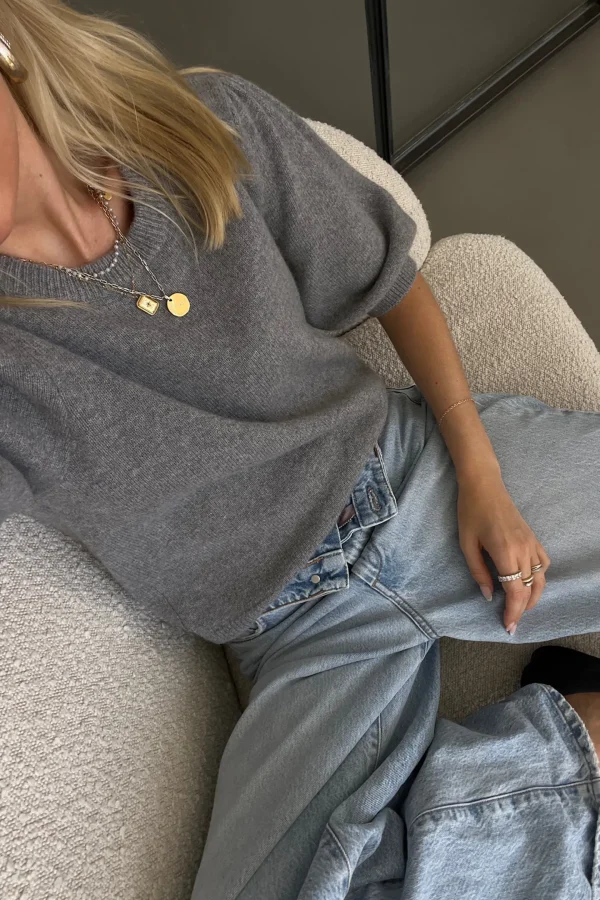 Ladneri Pullover<Pullover Poupette in Mid Grey