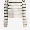 Ladneri Pullover<Pullover Provence in Navy/Weiß