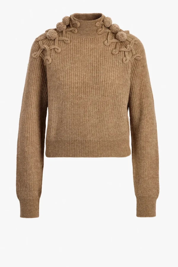Ulla Johnson Pullover<Pullover Reina in Camel