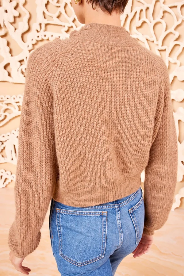 Ulla Johnson Pullover<Pullover Reina in Camel