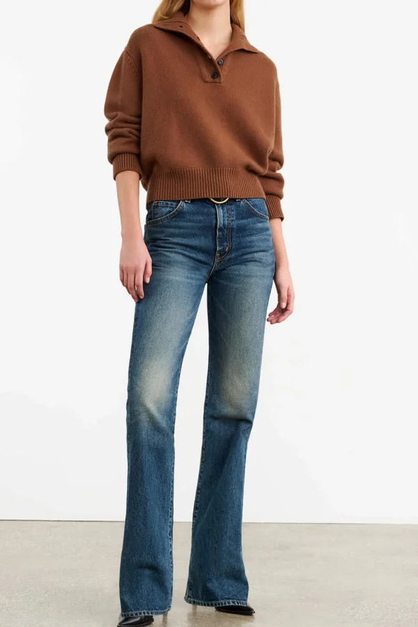 Nili Lotan Pullover<Pullover Renata in Coffee