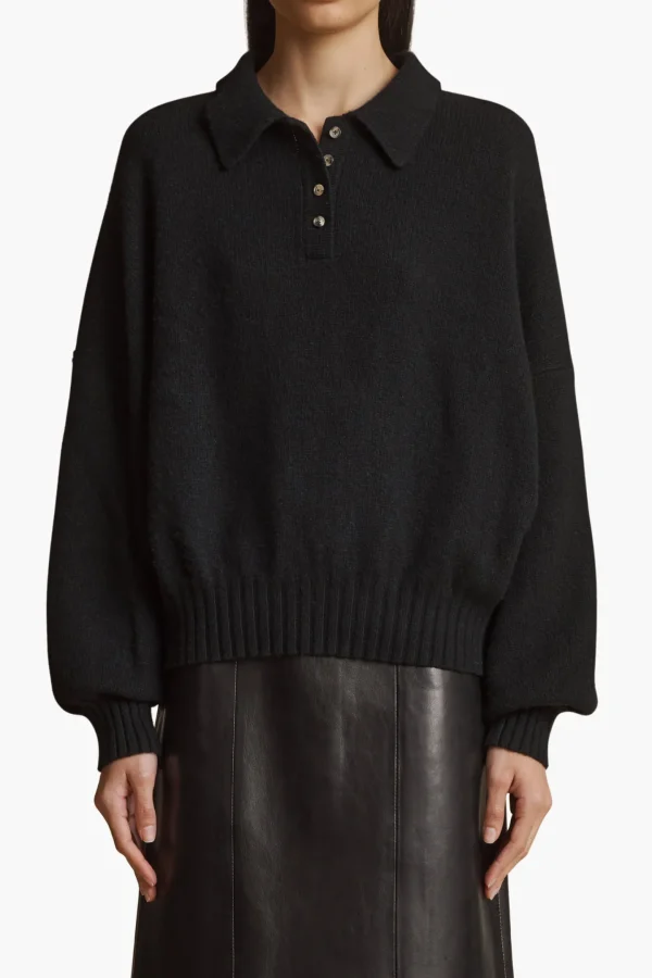 Khaite Pullover<Pullover Rene in Schwarz