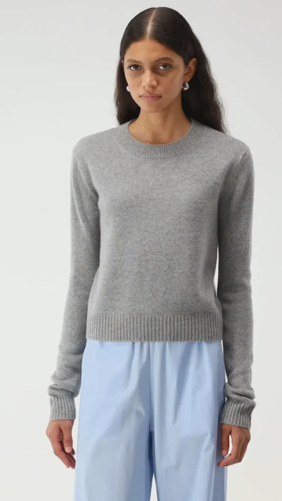 Ladneri Pullover<Pullover Rennes in Mid Grey