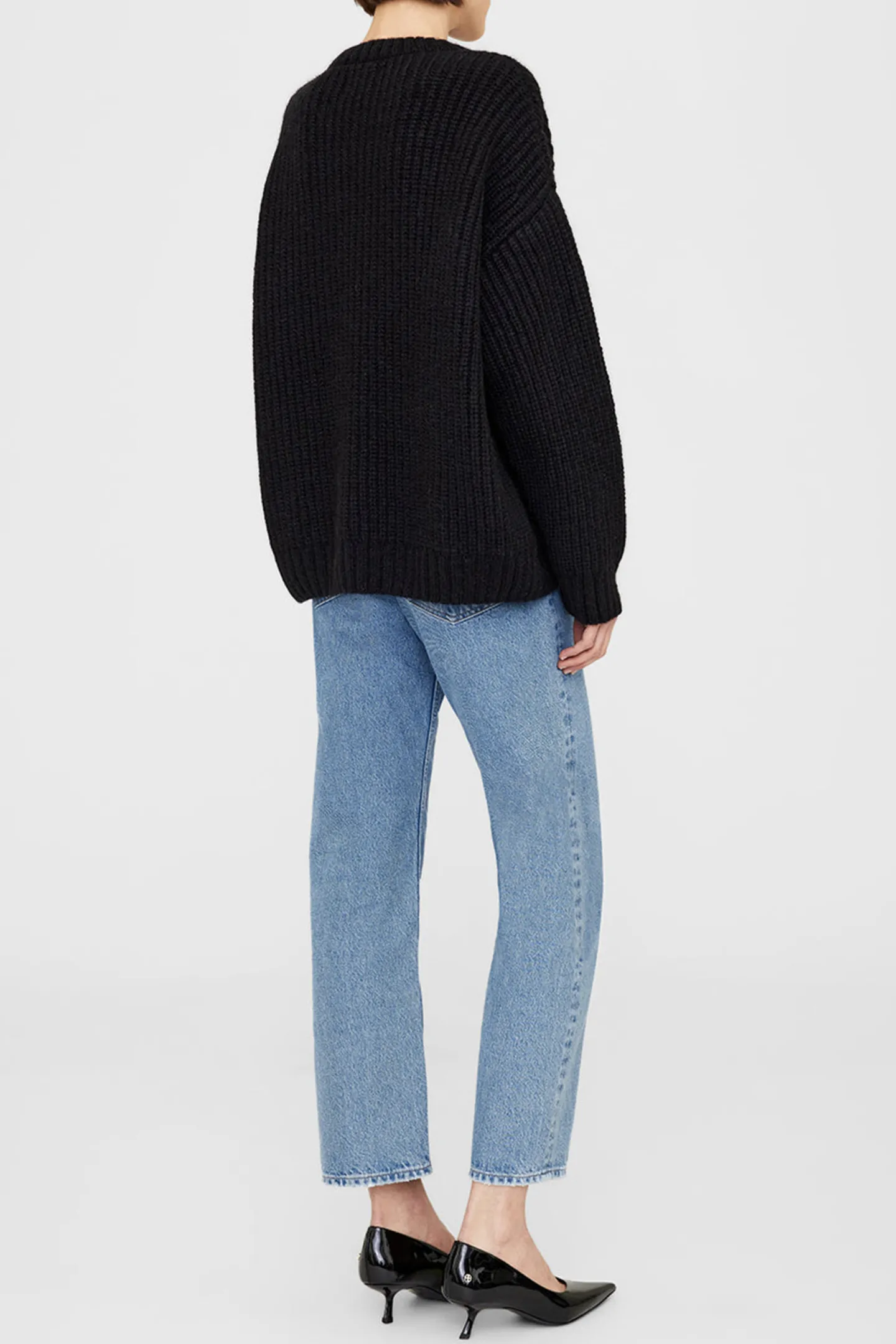 pullover_sydney_in_schwar_2.webp Anine Bing Pullover<Pullover Sydney in Schwarz
