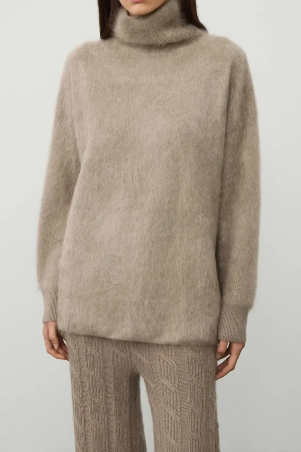 Lisa Yang Pullover<Pullover Teresa in Mole