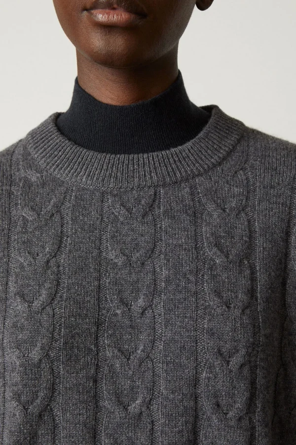 Lisa Yang Pullover<Pullover Vilma in Graphite